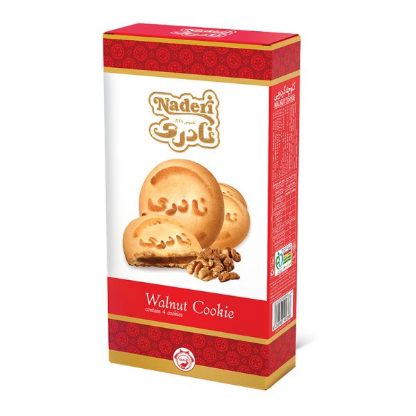 Boxed Walnut Cookies (Box of 2 Twin Packs)