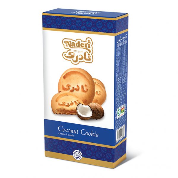 Boxed coconut Cookies (Box of 2 Twin Packs)