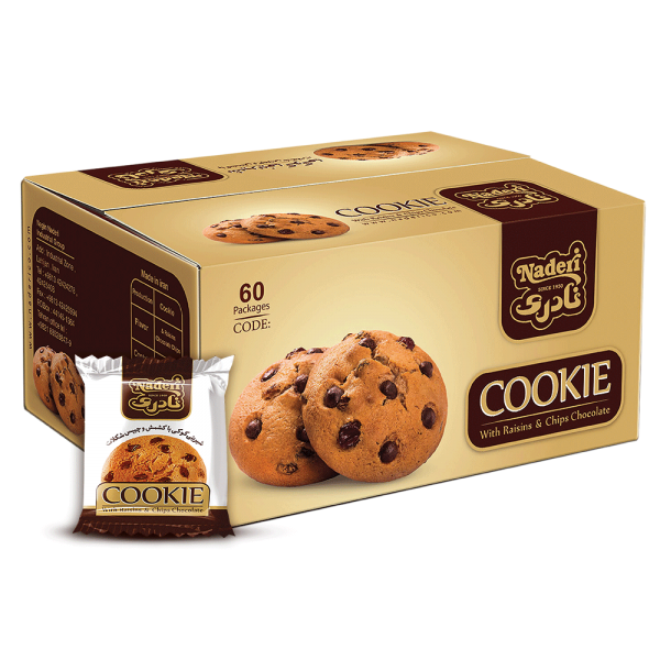 Raisin Chocolate Chip Cookie (Box of 60)