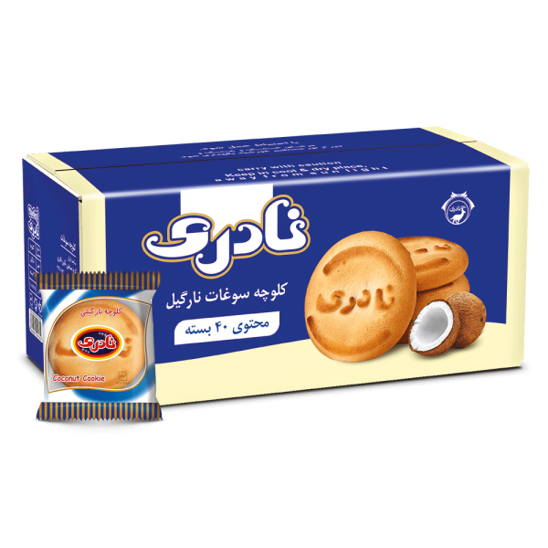 Coconut Souvenir Cookies (Box of 40 Twin Packs)