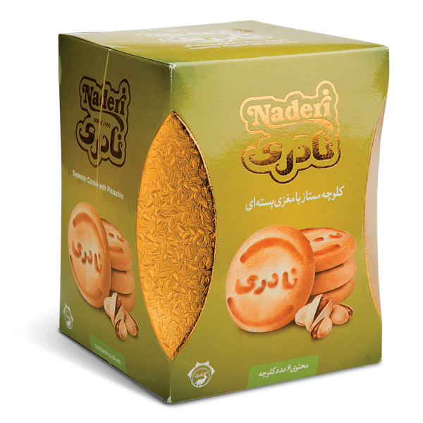 Superior Pistachio Cookies (Box of 3 Twin Packs)