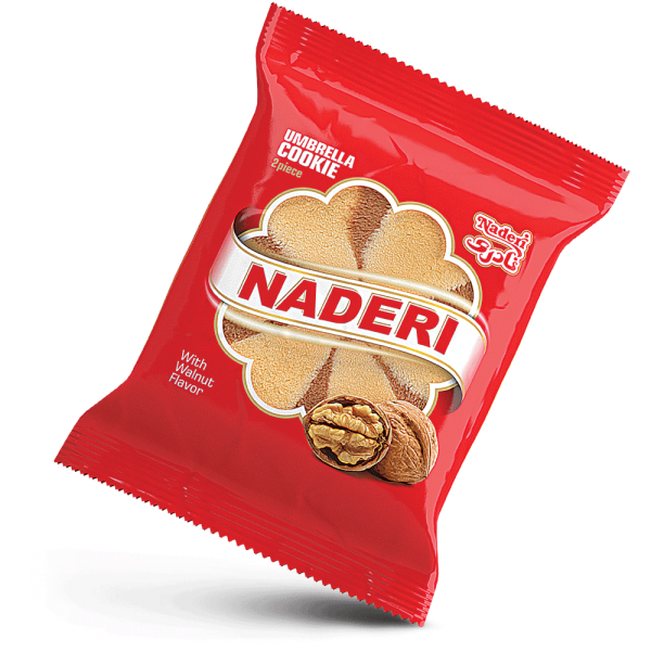 Walnut Umbrella Cookies (Box of 40 Twin Packs)