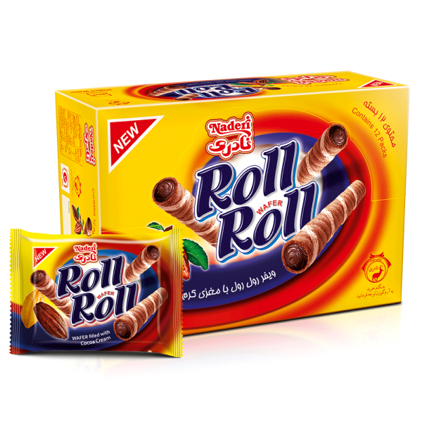 ROLL ROLL Chocolate Wafer Sticks