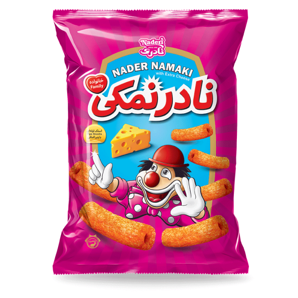NADER NAMAKI Cheese Pipe Snacks (Family Packs – 80 gr)