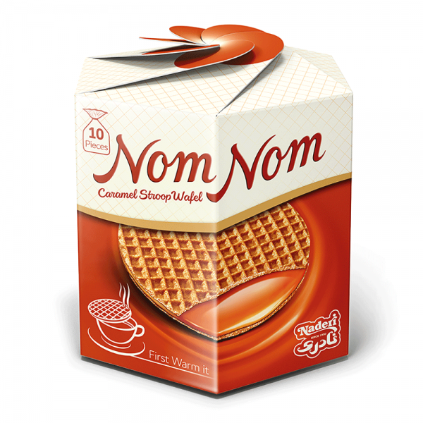 NOM NOM Caramel Stroopwafels (Pack of 10)