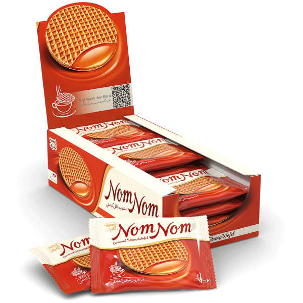 Individually Packed NOM NOM Caramel Stroopwafels