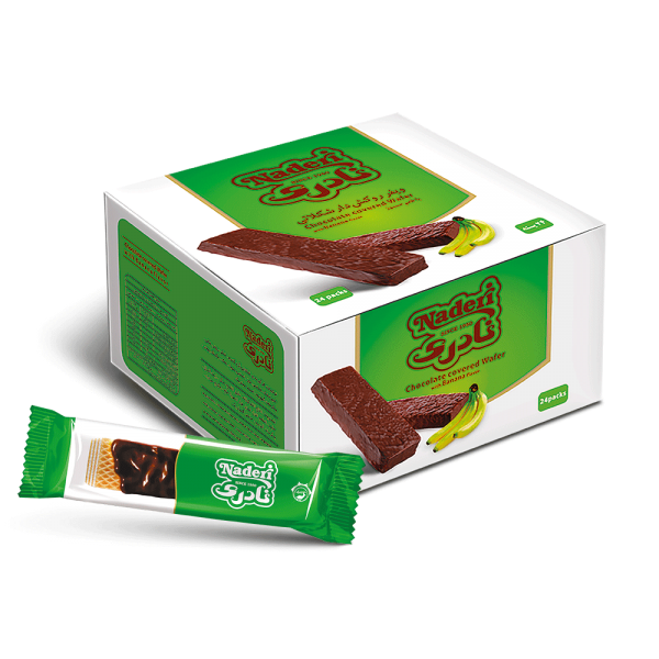 Chocolate Coated Banana Wafer