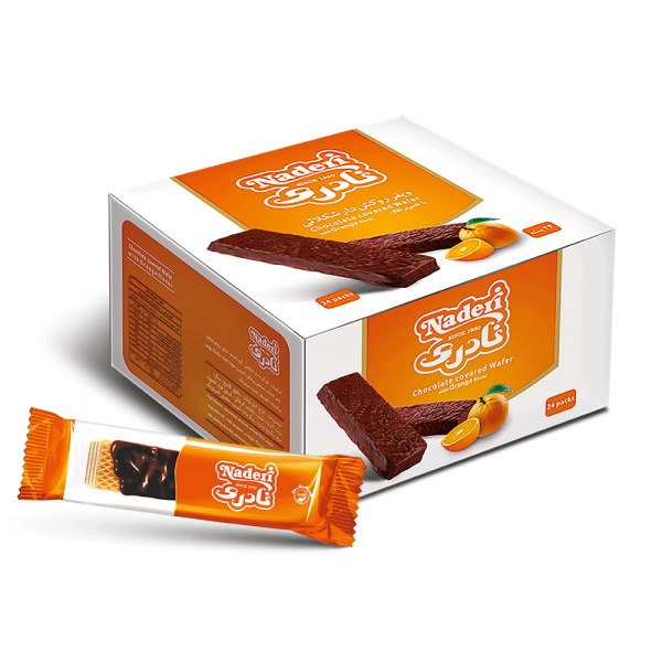Chocolate Coated Orange Wafer