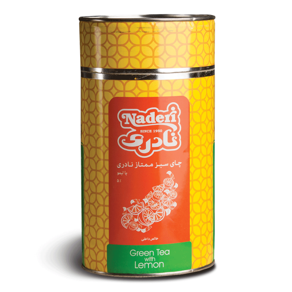 Premium Loose Leaf Green Tea with Lemon (Canned 260 gr)