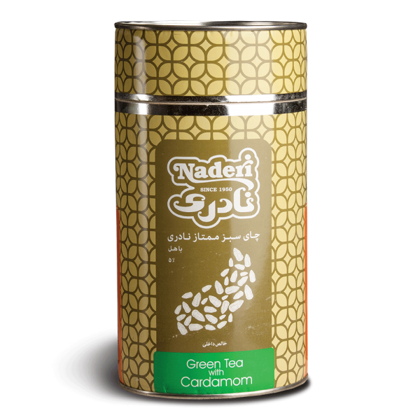 Premium Loose Leaf Green Tea with Cardamom (Canned 260 gr)