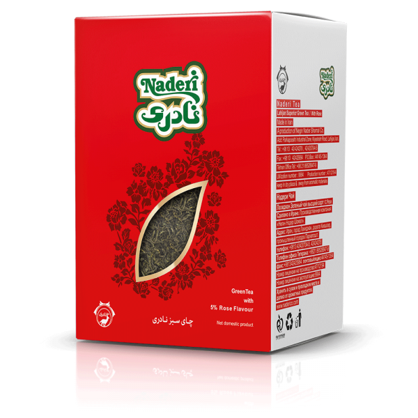 Premium Loose Leaf Green Tea with Rose (200 gr)