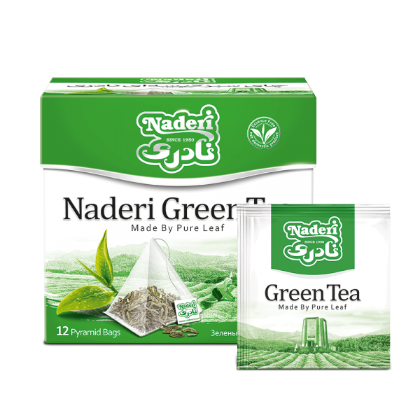 Loose Leaf Green Tea in Silken Pyramid Bags