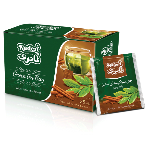Superior Green Tea Bags with Cinnamon