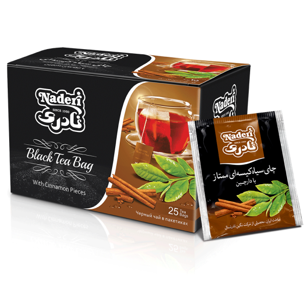 Superior Black Tea Bags with Cinnamon