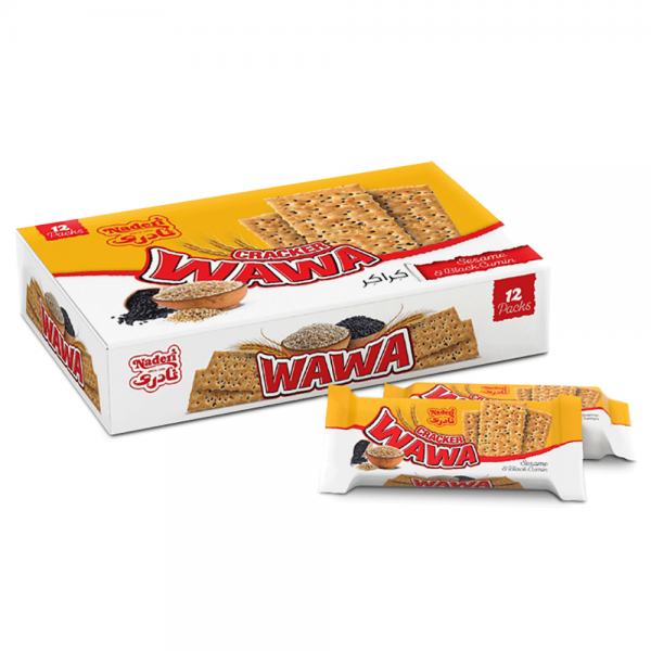 WAWA Sesame and Black Cumin Crackers