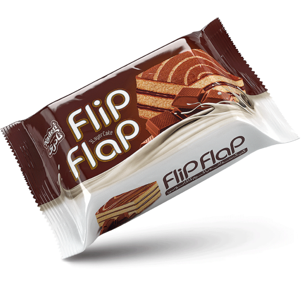 FLIP FLAP Triple Layer Chocolate Cake