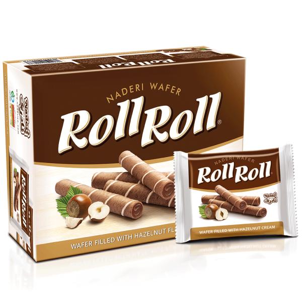 Classic ROLL ROLL Hazelnut Wafer Sticks